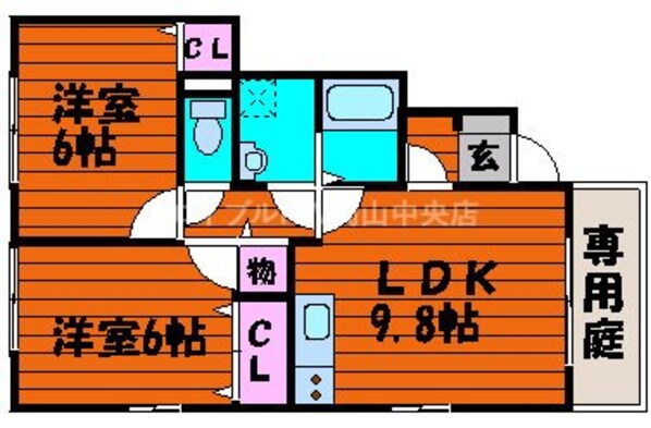 マイ　ローズコートの物件間取画像